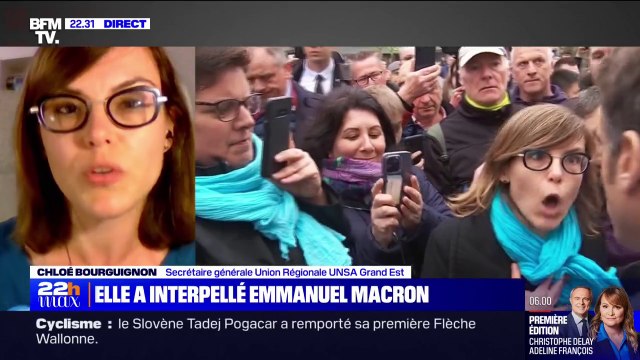 Chloé Bourguignon (UNSA): Tout le monde a pu dire à [Emmanuel Macron] qu'on n'est pas prêts à tourner la page