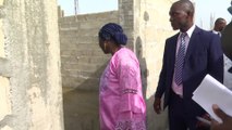 Education : kandia Camara visite le chantier du lycée d'excellence des jeunes filles  à Abobo
