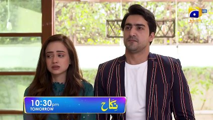 Nikah Episode 91 Promo   Tomorrow at 1030 PM On FLO Digital