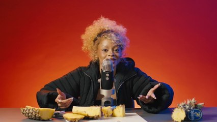 Challxn Does ASMR with a Pineapple, Gives Self-Love Advice & More