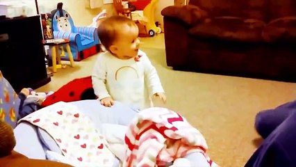 Funny Babies Trying To Walk First Steps - Precious Moments