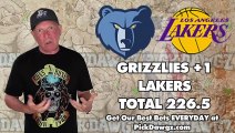 Memphis Grizzlies vs Los Angeles Lakers 4/19/23 NBA Free Picks & Predictions | NBA Playoffs
