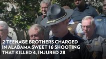 2 Teenage Brothers Charged in Alabama Sweet 16 Shooting that Killed 4, Injured 28