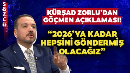 İYİ Parti Sözcüsü Kürşad Zorlu’dan Göçmen Açıklaması! “2026’ya Kadar Hepsini Göndermiş Olacağız”