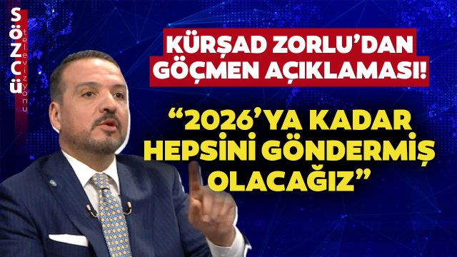 İYİ Parti Sözcüsü Kürşad Zorlu’dan Göçmen Açıklaması! “2026’ya Kadar Hepsini Göndermiş Olacağız”