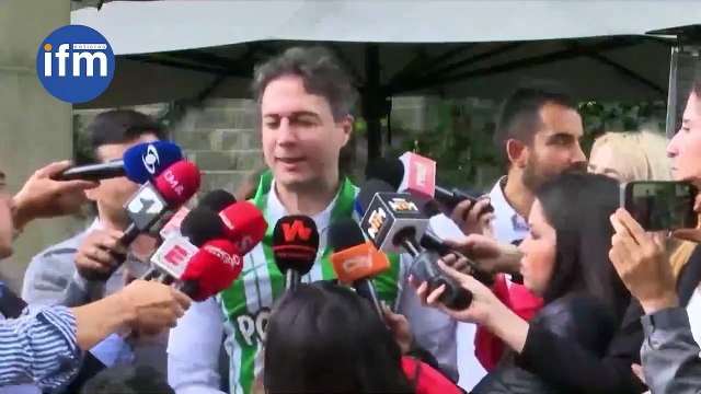 Daniel Quintero dio garrote y luego invitó al diálogo a hinchas y directivos del Nacional