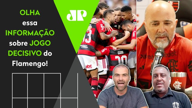 ISSO É BEM OUSADO! E eu acho que o Sampaoli VAI GOSTAR DESSA INFORMAÇÃO! Pilhado FALA do Flamengo!