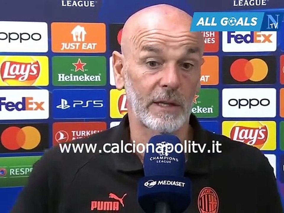 vigilia Napoli-Milan intervista one to one Stefano Pioli 17/4/23