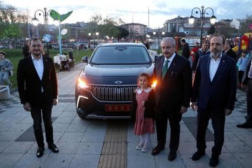 Togg'a yoğun ilgi böyle görüntülendi