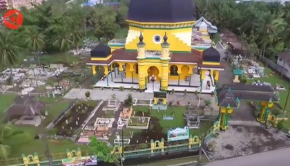 Masjid tertua di Medan hasil arsitek Jerman masih berdiri megah