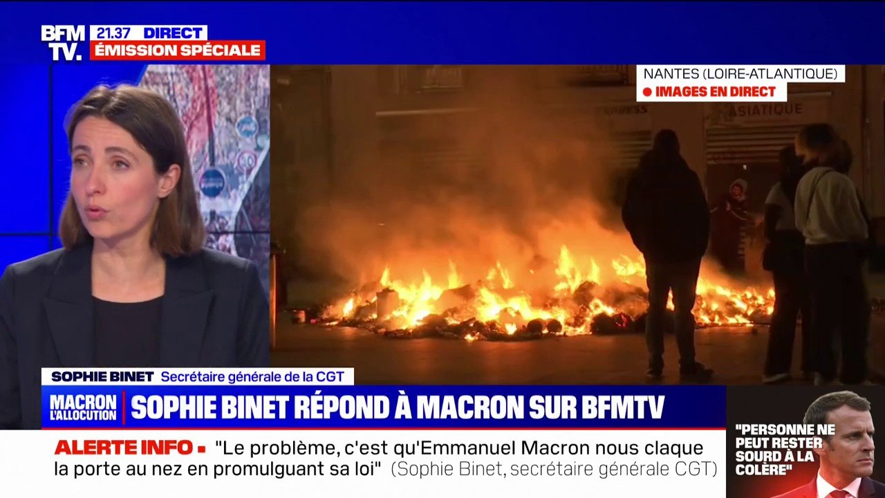Retraites: Sophie Binet (CGT) annonce la présence de "syndicats étrangers" lors de la manifestation du 1er mai