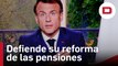 Macron defiende su reforma de las pensiones, pero promete no desoír la furia de los franceses