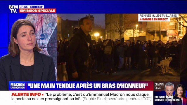 Sophie Binet (CGT): La CGT n'a pas de problème avec Emmanuel Macron