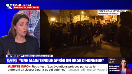 Sophie Binet (CGT): "Je suis inquiète de la radicalisation du pouvoir"