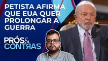 Declaração de Lula na China provoca mal-estar com EUA; especialista analisa | PRÓS E CONTRAS