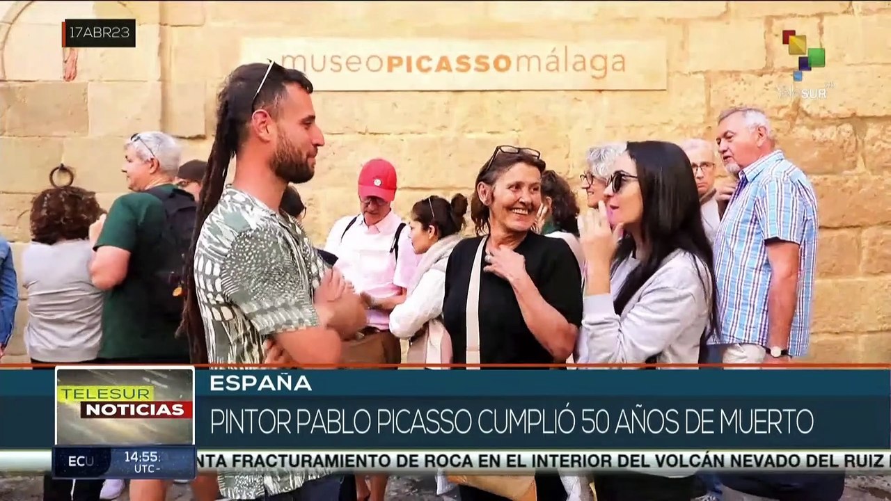 España: Malagueños recuerdan a Pablo Picasso a cinco décadas de su muerte