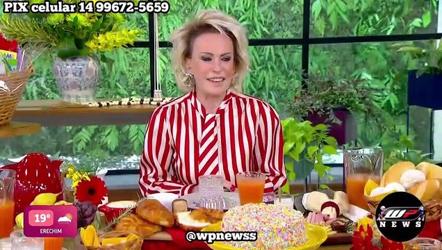 Entrevista de Sarah Aline no Mais Você com Ana Maria Braga