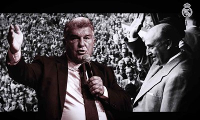 El Real Madrid responde con este vídeo a Laporta y su acusación de equipo “del régimen”