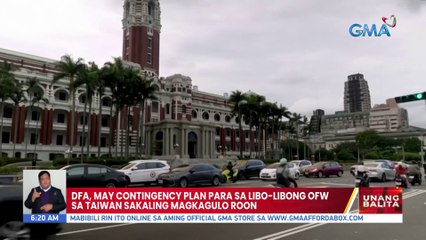 DFA, may contigency plan para sa libo-libong OFW sa Taiwan sakaling magkagulo roon | UB