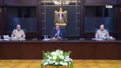 السيسي: القوات المصرية المتواجدة في السودان بهدف التدريبات فقط وليس لدعم طرف على حساب طرف