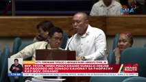 Rep. Teves, hindi pinayagang dumalo online sa pagdinig ng Senado kaugnay sa pagpatay kay Gov. Degamo | UB