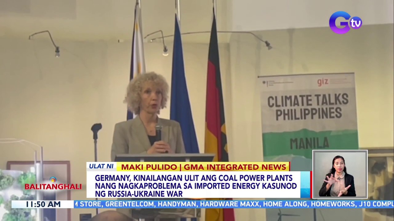 Germany, kinailangan ulit ang coal power plants nang nagkaproblema sa imported energy kasunod ng Russia-Ukraine war | BT
