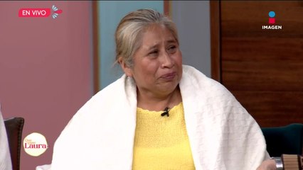 ‘Me ABANDONÓ en la terminal’ Alicia se reencuentra con su nieta y enfrenta a su hijo’ | Que pase Laura