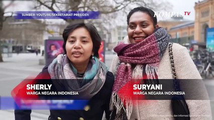 Momen 2 WNI Bertemu Jokowi Setelah Menempuh Jarak 150 Km