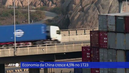 Economia da China cresce 4,5% no 1T23
