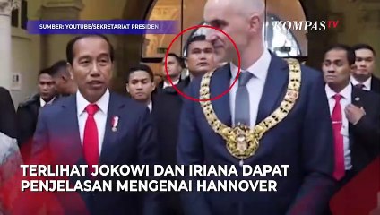 Tatapan Tajam Paspampres Lihat Situasi Sekitar Jokowi Saat Kunjungi Hannover