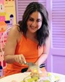 Kareena kapoor confused  about real cake