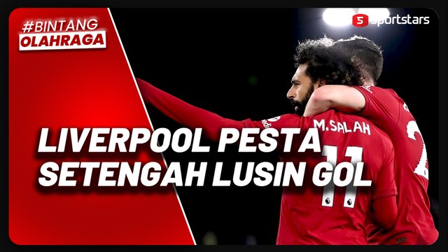 Liverpool Pesta Setengah Lusin Gol atas Leeds, Mo Salah Torehkan Rekor Baru