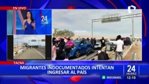 Tacna: migrantes venezolanos, haitianos y Colombianos piden ingresar a Perú