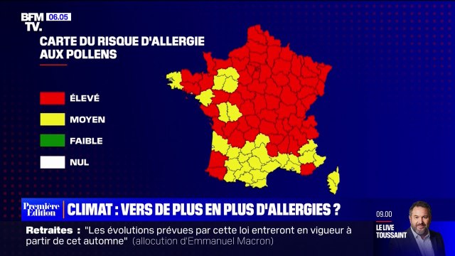 Des allergies au pollen de plus en plus précoces et sévères
