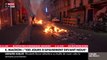 Des incidents et des cortèges sauvages dans plusieurs villes hier soir après l'allocution d'Emmanuel Macron : Paris, Lyon, Bordeaux, Nantes, Angers...