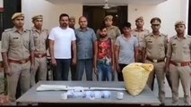 शाहजहांपुर:पुलिस ने अंतर्राज्यीय मादक पदार्थ गिरोह का खुलासा करते हुए 4 तस्कर किए गिरफ्तार