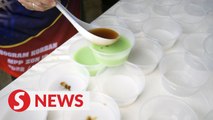 Bubur som som given to 450 households