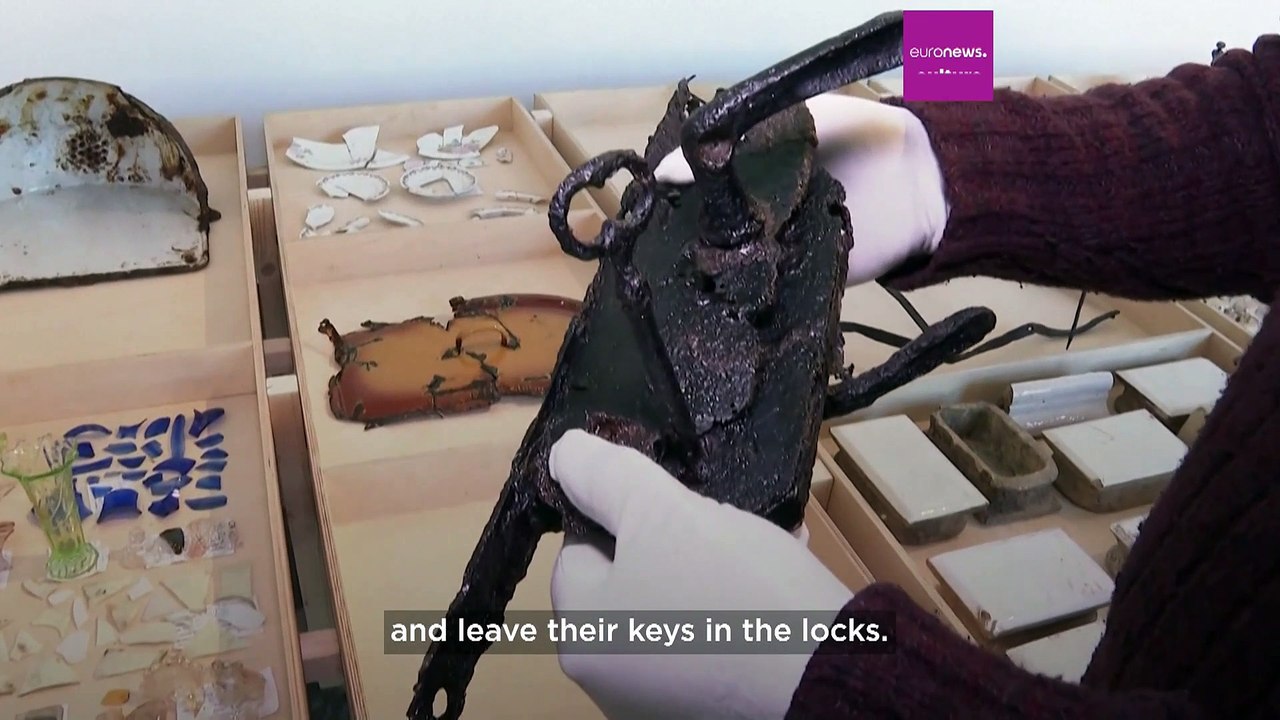 Exhibition in Warsaw brings to light unearthed artefacts from World War II Jewish ghetto