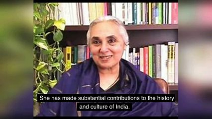 Romila Thapar is an Indian historian. Her principal area of study is ancient India, a field in which she is pre-eminent.