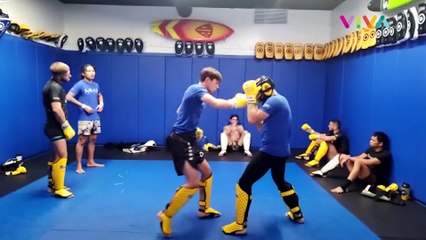 Latihan Brutal 9 Petarung Indonesia di MMA Fight Academy