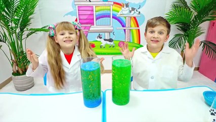 Kids Entertainment Show Diana and Roma At The Cat School