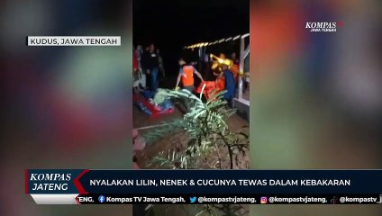 Nyalakan Lilin, Nenek dan Cucunya Tewas dalam Kebakaran