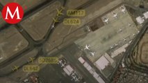 Incidente en AICM fue durante rodaje de aviones a la pista: Aeroméxico