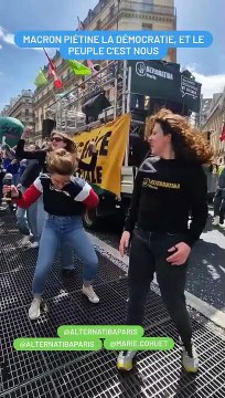 C'est une manif anti macron ou le concert des Daft Punk ???