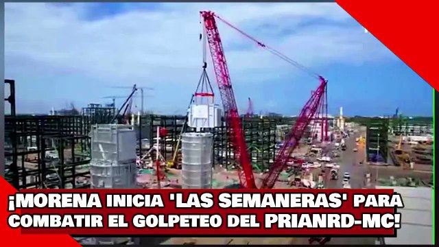 ¡VEAN! ¡MORENA inicia 'LAS SEMANERAS' para combatir el golpeteo del PRIANRD-MC!
