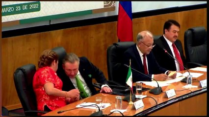 ¡VEAN! ¡Esto hizo arder a los gringos y al PRIANRD-MC! ¡Instalación del Gpo. de Amistad México-Rusia!
