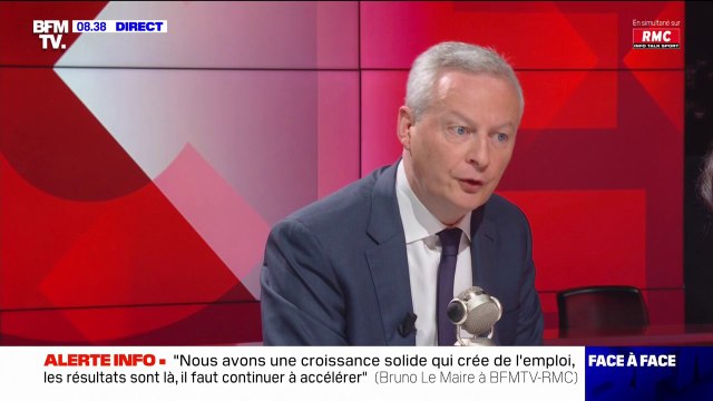 Bruno Le Maire: Lorsqu'on baisse la TVA, cela ne va pas dans la poche des consommateurs mais dans celles des distributeurs et des industriels