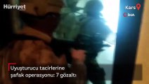 Uyuşturucu tacirlerine şafak operasyonu