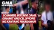 Scammer, bistado dahil ginamit ang cellphone ng kanyang ninakawan | GMA News Feed