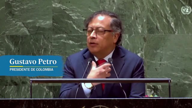 Petro denuncia en la ONU el uso de guerras para no actuar ante la crisis climática